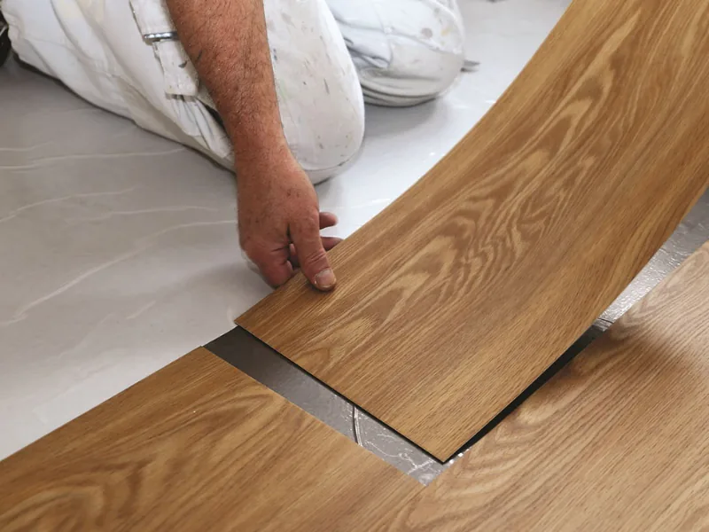 Floor installation and repair work