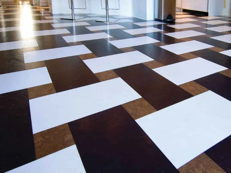 Luxury vinyl and hardwood flooring